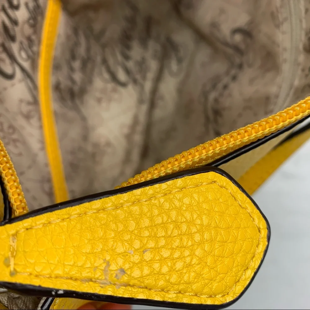 Guess bright yellow
